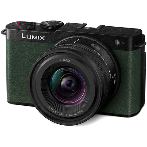 Lumix DC-S9 Mirrorless Digital Camera with 18-40mm Lens (Olive Green) Image 1