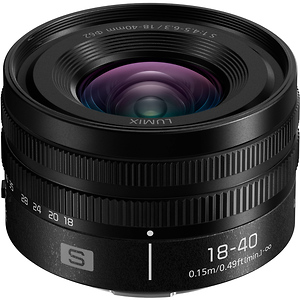 Lumix S 18-40mm f/4.5-6.3 Lens