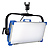 SkyPanel S60 Pro LED Softlight with Manual Yoke (Blue/Silver, Edison)