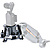 Shock-Absorbing Head for Hydra Alien Mini (Titanium Gray)