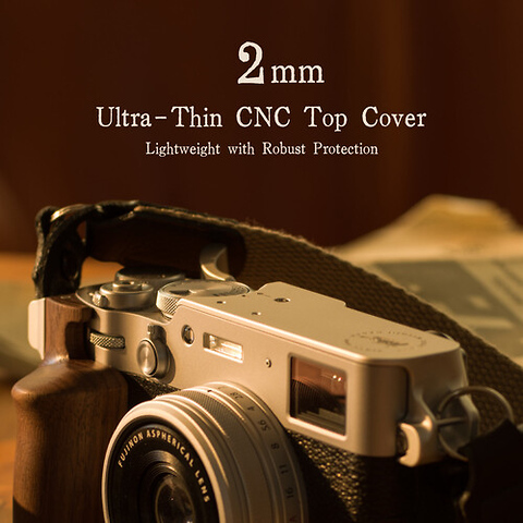 Vintage Cage Base Kit for Fujifilm X100VI (Black) Image 6