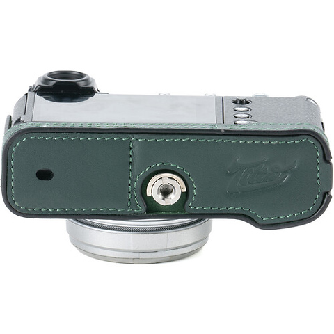 Leather Camera Case for Fujifilm X100VI (Green) Image 3