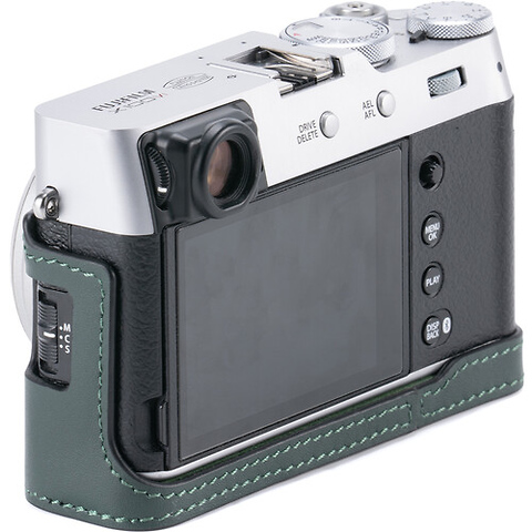 Leather Camera Case for Fujifilm X100VI (Green) Image 1