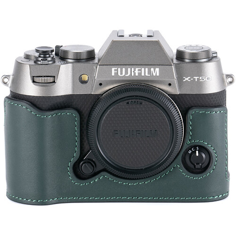 Leather Camera Case for Fujifilm X-T50 (Green) Image 1