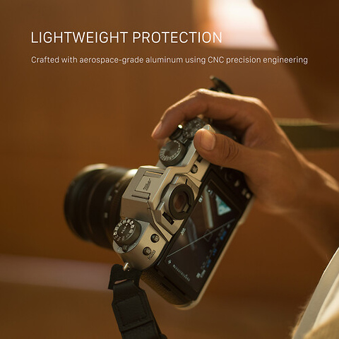 Vintage Cage Kit for Fujifilm X-T50 (Silver) Image 4