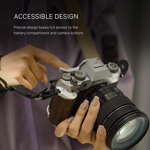 Vintage Cage Kit for Fujifilm X-T50 (Silver) Image 7
