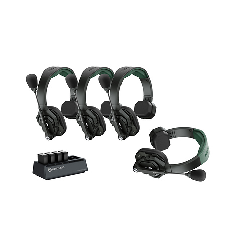 Solidcom SE Pro-4S 4-Person Noise Cancelling Headset Wireless Intercom System Image 0