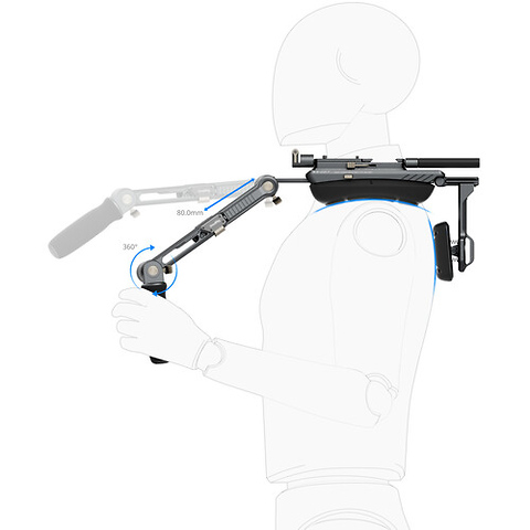 SR007 HawkLock Shoulder Rig Pro Image 3