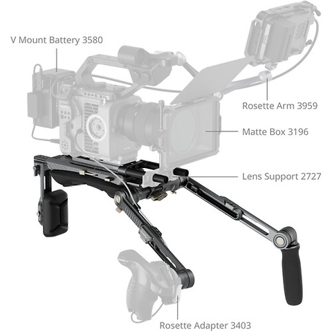 SR007 HawkLock Shoulder Rig Pro Image 7