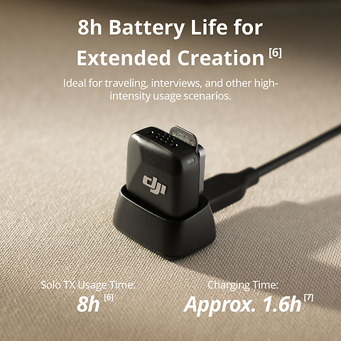 Mic Mini Clip-On Transmitter with Built-In Microphone (2.4 GHz, Infinity Black) Image 4