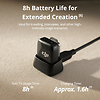Mic Mini Clip-On Transmitter with Built-In Microphone (2.4 GHz, Infinity Black) Thumbnail 4