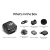 Mic Mini Clip-On Transmitter with Built-In Microphone (2.4 GHz, Infinity Black) Thumbnail 1