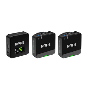 Wireless GO 2-Person Compact Digital Wireless Microphone System/Recorder - Gen 3 (2.4 GHz, Black)