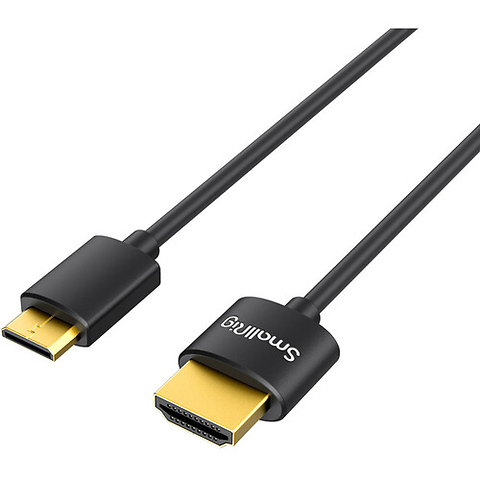 Mini-HDMI to HDMI Cable (13.8 in.) Image 1