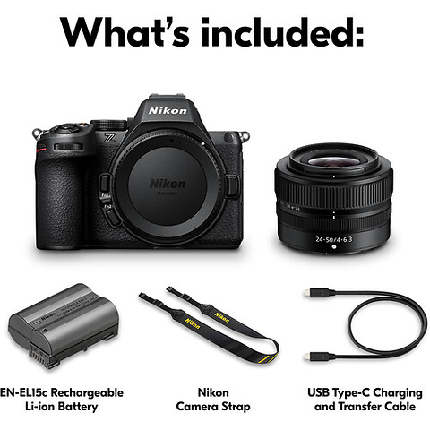 Z5II Mirrorless Digital Camera with 24-50mm Lens Image 10