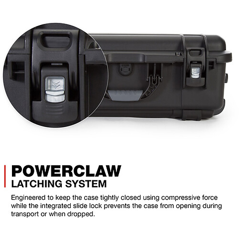 935 Wheeled Hard Case with Foam Insert (Black, 28.5L) Image 4