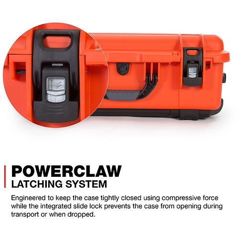 935 Wheeled Hard Case with Foam Insert (Orange, 28.5L) Image 4
