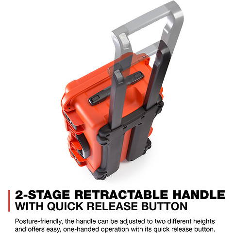 935 Wheeled Hard Case with Foam Insert (Orange, 28.5L) Image 2