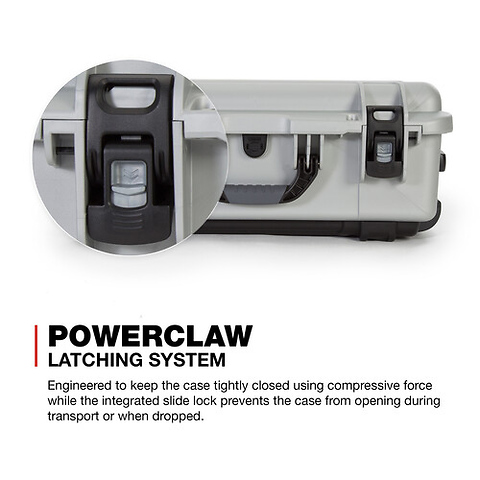 935 Wheeled Hard Case with Foam Insert (Silver, 28.5L) Image 4