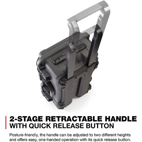 935 Wheeled Hard Case with Foam Insert (Graphite, 28.5L) Image 2