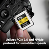128GB Professional GOLD Series CFexpress Type B Memory Card Thumbnail 5