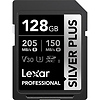 128GB Professional SILVER PLUS UHS-I SDXC Memory Card Thumbnail 0
