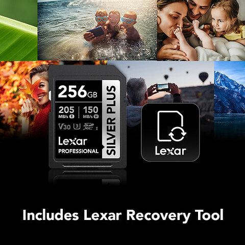 256GB Professional SILVER PLUS UHS-I SDXC Memory Card Image 6