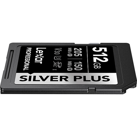512GB Professional SILVER PLUS UHS-I SDXC Memory Card Image 1
