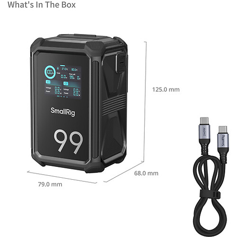 X-Touch Smart Triple-Proof X99 Battery (99Wh, V-Mount) Image 5