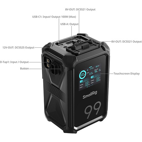 X-Touch Smart Triple-Proof X99 Battery (99Wh, V-Mount) Image 2