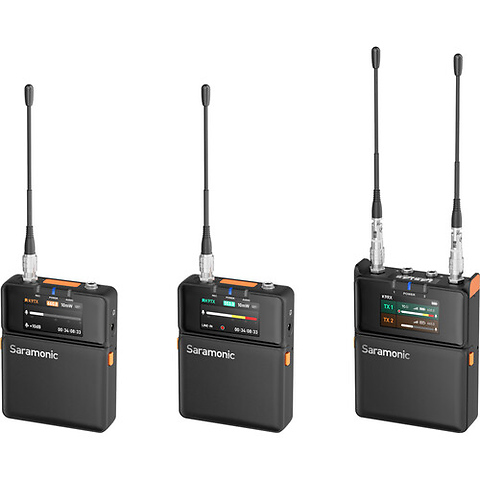K9-US Pro 2-Person Digital UHF Wireless Microphone System for Cameras Image 1