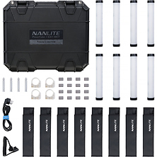 PavoTube II 6XR RGB LED Pixel Tube Light (10 in., 8-Light Kit) Image 0