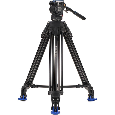 A673LL Lightning Lock Tripod Kit with BV6H PLUS Head (Aluminum, 75mm Bowl) Image 0