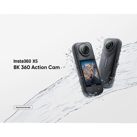 X5 360° 8K Camera Essentials Bundle Image 2