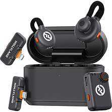 LARK M2S Ultimate Combo 2-Person Wireless Microphone System for Cameras and Mobile Devices (2.4 GHz, Space Gray) Image 0
