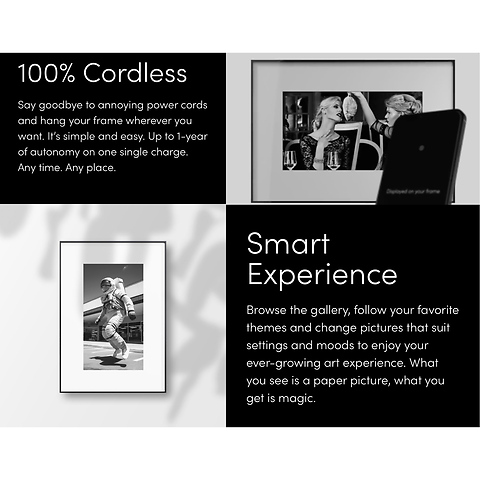 40 x 28 in. Linn Large Format Digital Art Frame Image 3
