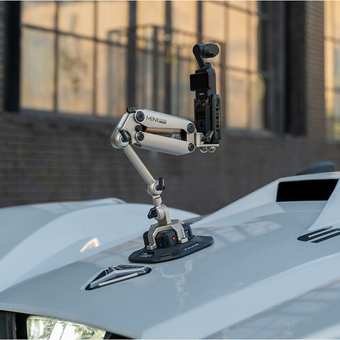 Hydra Alien Mini Car Mount Kit with Electronic Suction Cup (Titanium Gray) Image 5