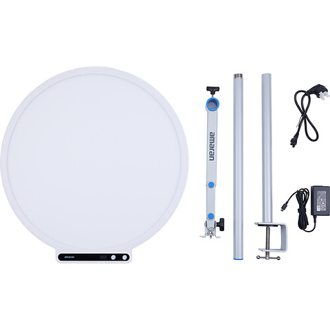 Verge Max Bi-Color Round LED Light Panel (White) Image 9
