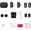 LARK A1 Combo 2-Person Wireless Microphone System with USB-C and Lightning Connectors for Mobile Devices (Space Gray, 2.4 GHz) Thumbnail 1