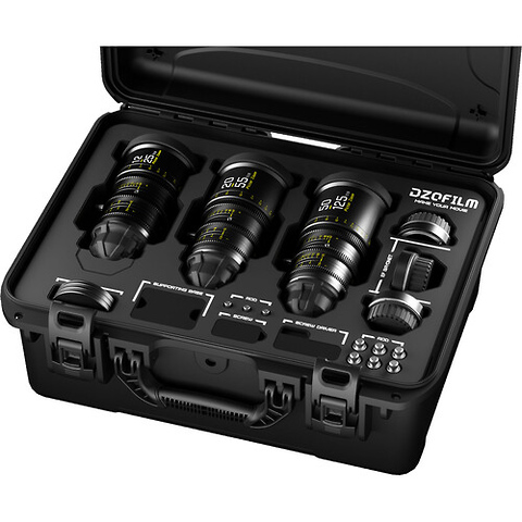 Pictor T2.8 Super35 Zoom 3-Lens Kit (PL & EF Mount, Black) Image 1