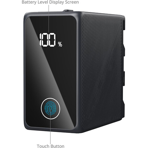 L-Series/NP-F970 USB-C Rechargeable Camera Battery (Black) Image 1