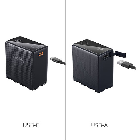 L-Series/NP-F970 USB-C Rechargeable Camera Battery (Black) Image 2