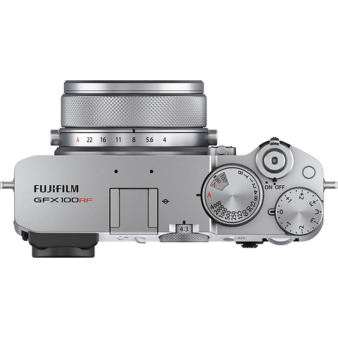 GFX 100RF 102MP Silver Body Image 1