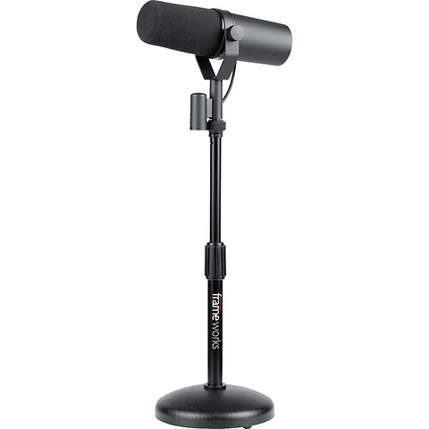 Frameworks Round-Base Desktop Mic Stand Image 5