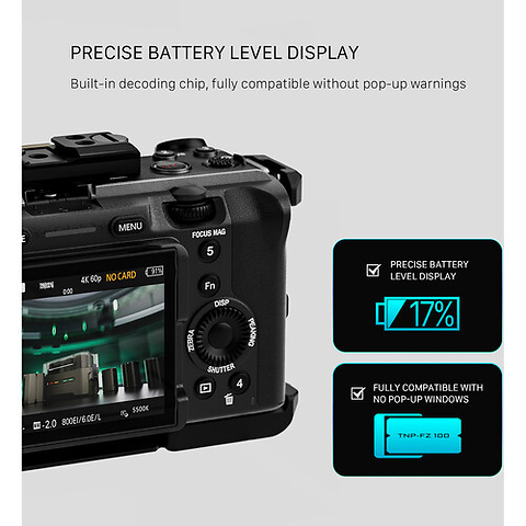 NP-FZ100 USB-C Battery (2400mAh) Image 10