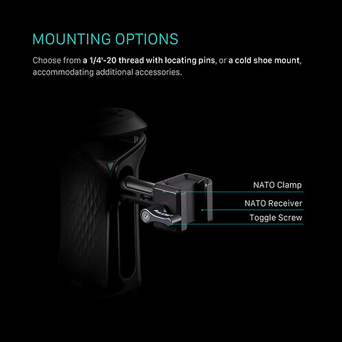 Xeno Side Handle with NATO Mount (Black) Image 11