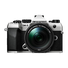OM-5 Mark II Mirrorless Micro Four Thirds Digital Camera with 14-150mm f/4-5.6 II Lens (Silver) Image 0