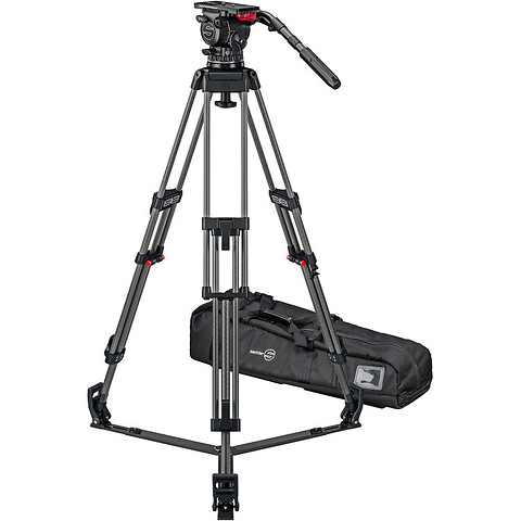 FSB 16T Mk II System with CF-100ENG 2CF Carbon Fiber Tripod Legs and Ground Spreader Image 0
