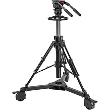 FSB 18T Mk II Fluid Head, Pedestal C III with Dolly XL, and Adaptor Ped C III/FSB Mk II Image 0