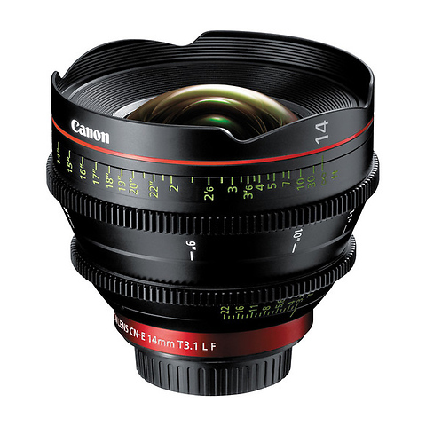 CN-E 14mm T3.1 L F Cinema Prime Lens (EF Mount) - Pre-Owned Image 1